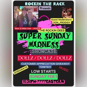 🩷LIST IS UP🩷TONITE ANOTHER BIG DOLL GIVEAWAY/SPECIALTY DOLLZ/LOW STARTS/GIVEYS